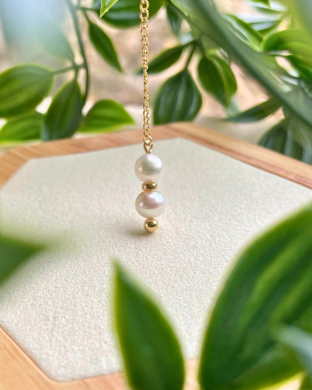 Collier perles baroques