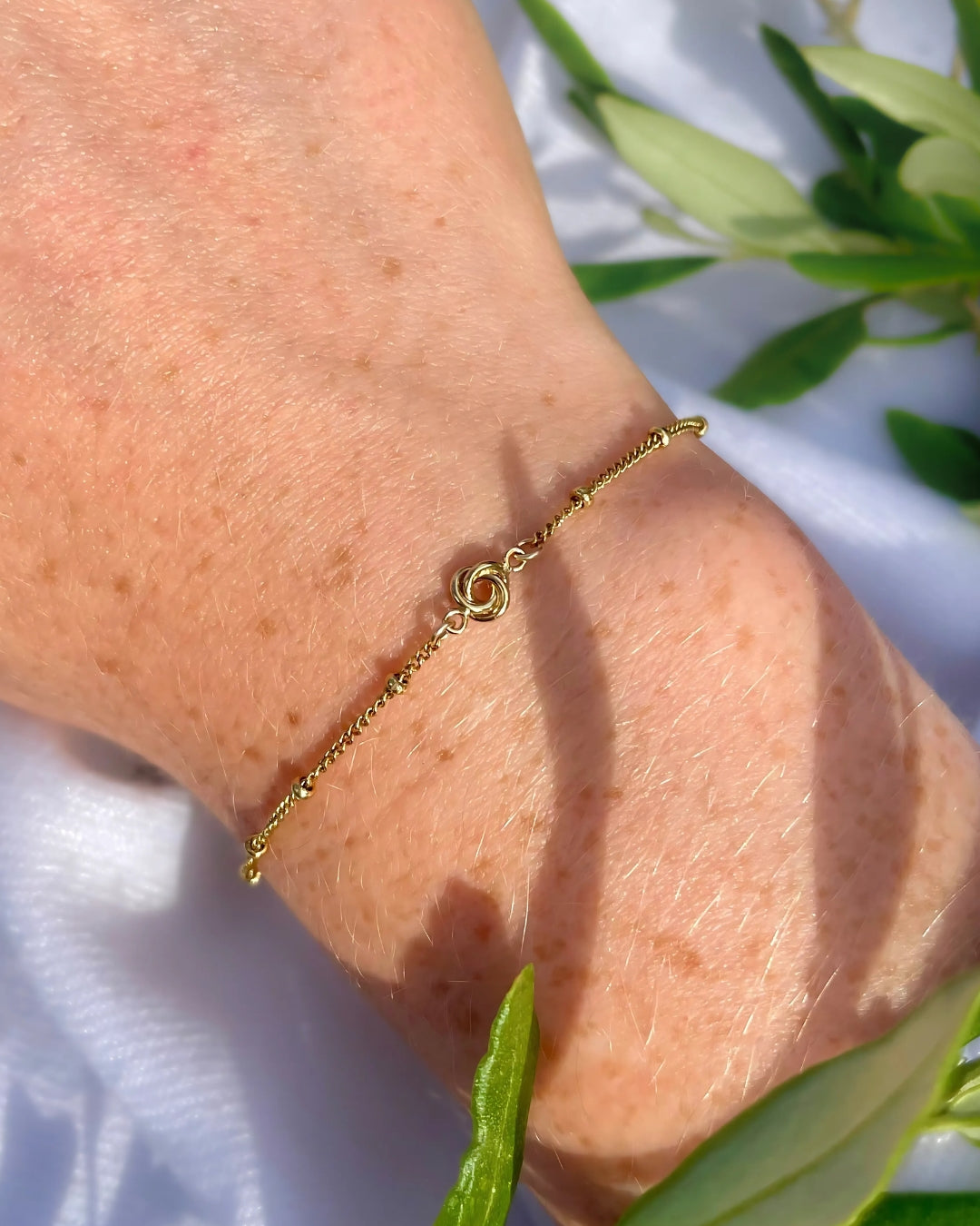 Bracelet nœud d'éternité